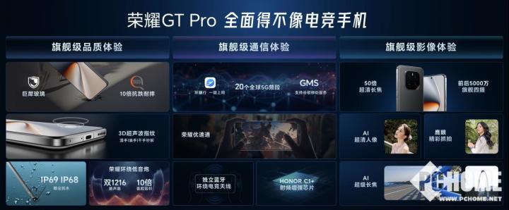 电竞竞猜荣耀GT Pro发布 电竞性能首发骁龙8至尊领先版(图12)